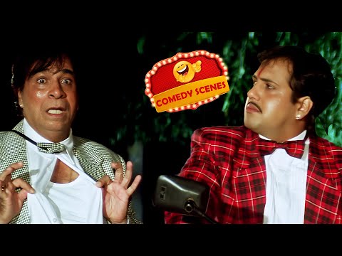 मैदान हाज़िर है गंदा किजिये | Kader Khan Comedy Scene | Govinda | Hindi Movie