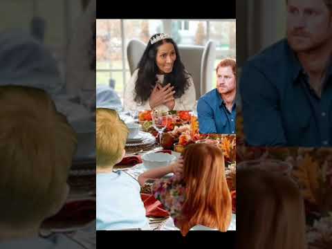 A Sussex Thanksgiving #meghanmarkle #duchessofsus #duchessofsussex #princeharry #thanksgiving