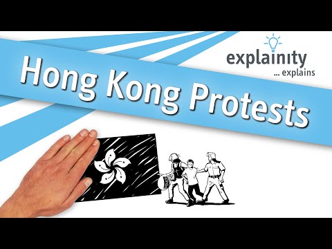 The Hong Kong protests explained (explainity® explainer video)