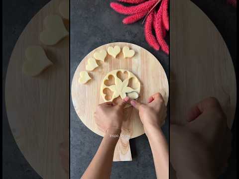 This is how I make the Heart Shape Primo Sale Cheese for my charcuterie Boards💛 #tutorial #shorts