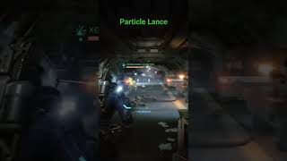 Particle Lance ability of the Lancer class. Destroys.