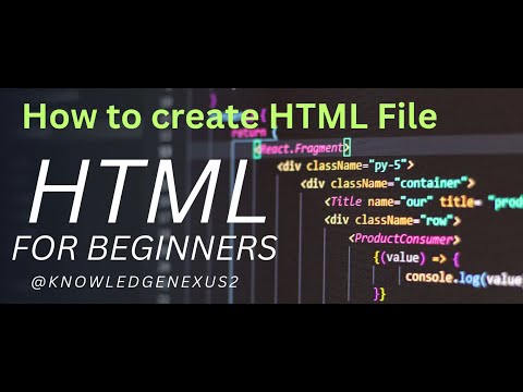 #What is HTML #Introduction to HTML.#HTML Basics: # Building Blocks of Every Website! #CompleteGuide