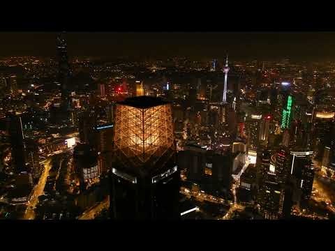 Malaysia Kuala Lumpur City Night View - TRX - Affin Bank - HSBC - Pavillion Hotel 202204