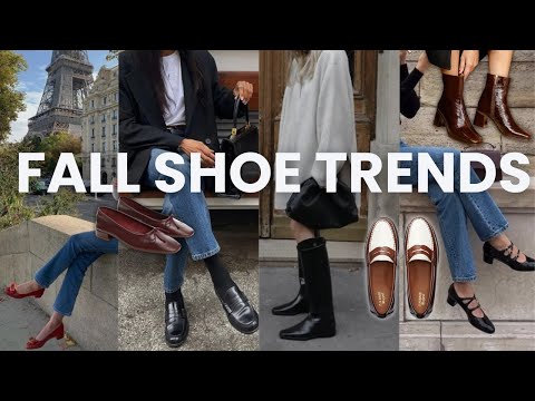 FRENCH WOMEN LOVE TO WEAR THESE MUST-HAVE SHOE TRENDS FOR FALL