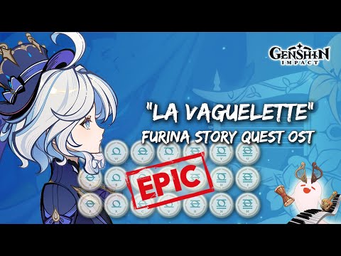 "La vaguelette" (Furina Story Quest OST) | EPIC Genshin Impact Lyre Cover 🔥