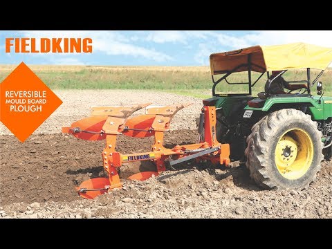 Fieldking Reversible Mould Board Plough