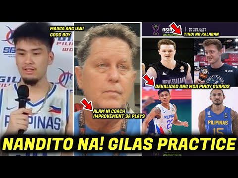 Nandito na! KAI SOTTO Dwight Ramos. Gilas Guards dekalidad ang laro  Abando Heading Healthy ang Orig