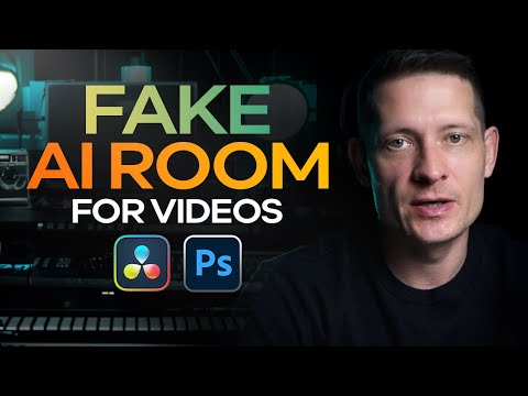 Create a Crazy A.I. Environment in Videos With Photoshop & DaVinci Resolve!