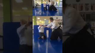 WOW!合氣 | 杖は梃子 : Jo Leverage | 杖投げ二教極め後ろ落とし JoNage NikyoGime UshiroOtoshi #合氣道 #aikido #martialarts