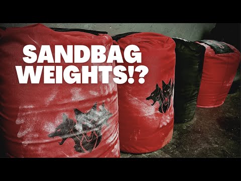 What SANDBAG WEIGHT is RIGHT for YOU?!?