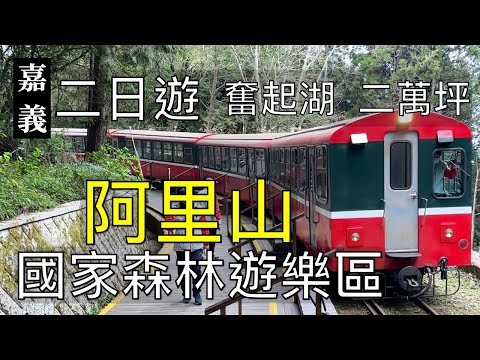 奮起湖 二萬坪風景區 然井茗露x阿里山霧很濃 阿里山國家森林遊樂區 嘉義二日遊