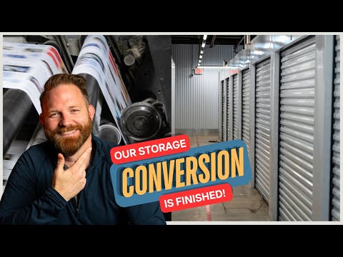 We can't believe it's finally DONE! Our 4 Year Self Storage Conversion Project is FINISHED!