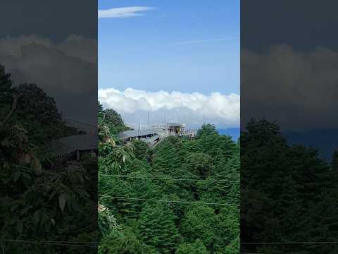 🌎 Land Touch The Sky ☁  #nature #sky #mountains #clouds #tracking #tree