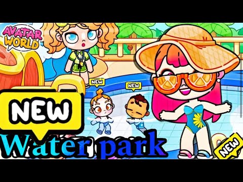 New 🤩WATER PARK Avatar world 🐬💦 #avatarworld #pazu #tocaboca