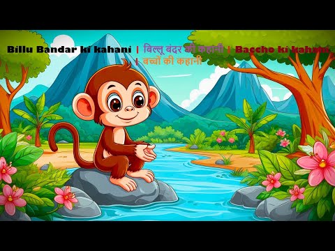 Billu Bandar ki kahani | बिल्लू बंदर की कहानी | Baccho ki kahani | बच्चों की कहानी