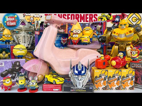 Satisfying with Unboxing TRANSFORMERS ONE Toys 🍌10338 Bumblebee + 10302 Optimus Prime!! | LEGO 2024