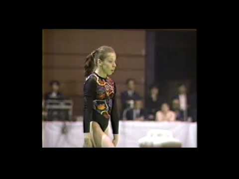 タチアナ・リセンコ Tatiana Lysenko (URS) 1990 Chunichi Cup FX EF