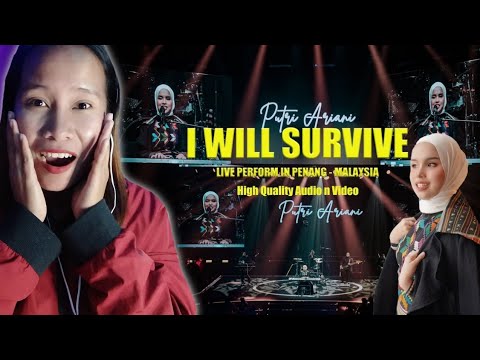 Putri Ariani - I will Survive (Live Performance) Gloria Gaynor | Reaction