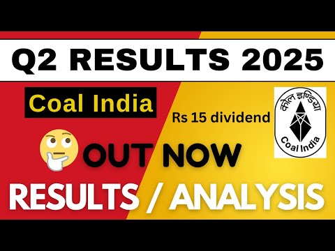 COAL INDIA Q2 results 2025 | COAL INDIA results today | Coal india share latest news