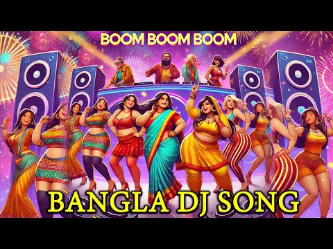 BOOM BOOM BOOM | DJ SONG | BANGLA DJ SONG | NEW YEAR SONG 2025 | MAHID DJ