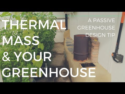 Using a Rocket Mass Heater As Thermal Mass and Heating For Our Greenhouse