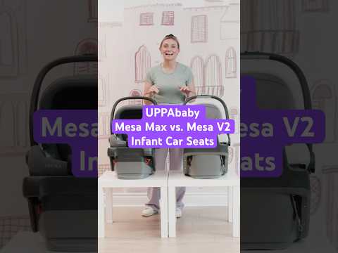 The Mesa Max vs. The Mesa V2 #babycarseat #baby