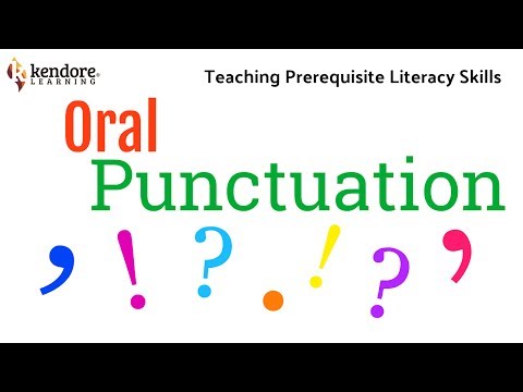 Oral Punctuation