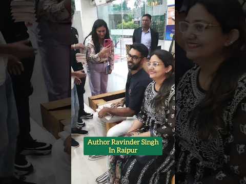 Author Ravinder Singh In Raipur #shortsfeed #aayinai #shortsviral