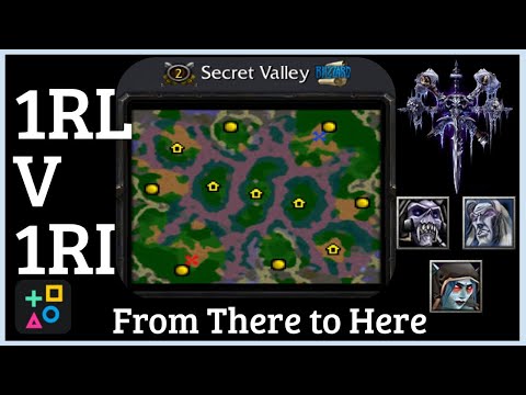 ⬜☠️Secret Valley [1v1] - Undead vs. Night Elf - Lym POV