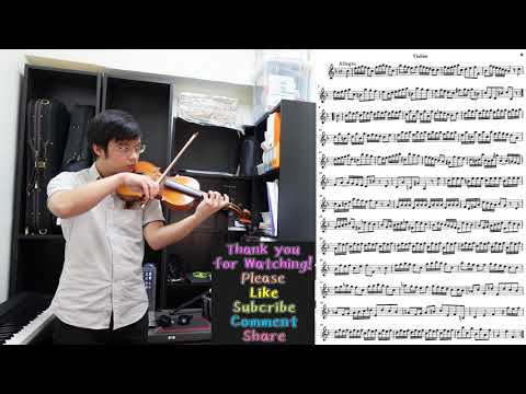 Allegro - Handel Violin Sonata in F 【Grade 5 A2 Violin】小提琴五級 A2 ABRSM (2024), slow practice