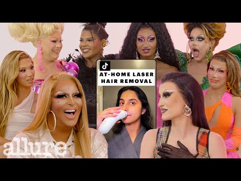 RuPaul's Drag Race All Stars 9 Queens React to Viral Beauty Trends | Allure