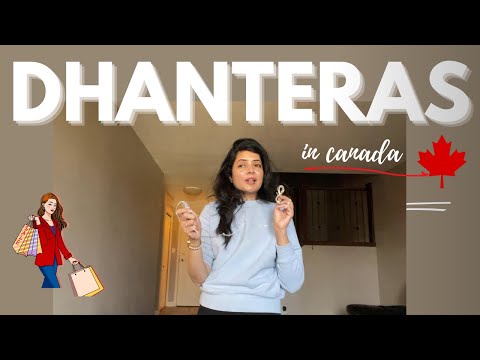 Diwali Shopping in Canada | Diwali Decoration | DHANTERAS 2023