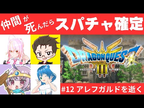 ドラクエ3 HD-2D版 #12 アレフガルドを逝く！仲間が死んだらスパチャ確定の旅【ネタバレ注意】