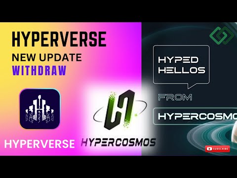 HyperVerse New Update| HyperCosmos| Withdrawal Problem Solved #hyperverse #hypercosmos @cryptotech607