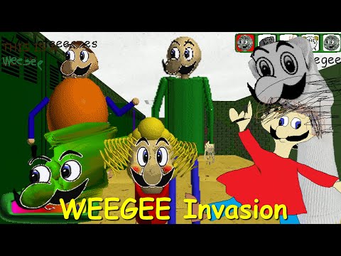 WEEGEE Invasion  - Baldi's Basics Plus Mod