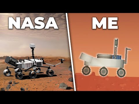 I Recreated The Curiosity Rover in REALISTIC MODE