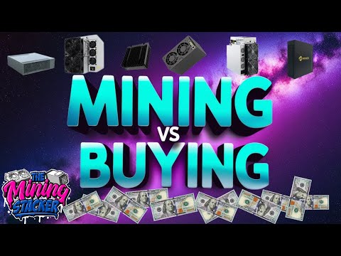 Crypto Mining VS Buying Crypto ASIC Edition. These Dips and Crashes Are Game Changers For Deciding