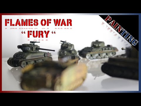 Painting - Flames of War FURY Board Game (한국어 자막)