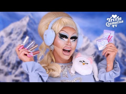 Trixie Hits The Slopes! Revealing the Snow Bunny Collection from Trixie Cosmetics ❄️🐇