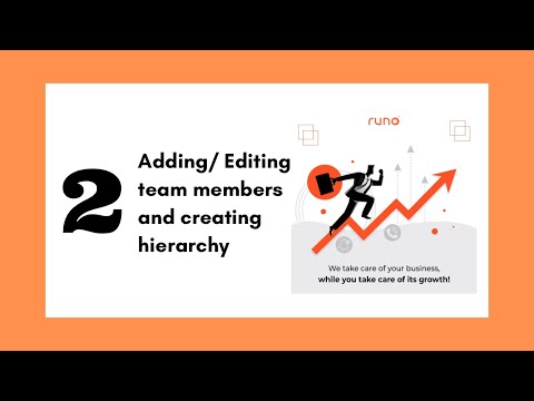 A2 Adding or Editing team members and creating hierarchy