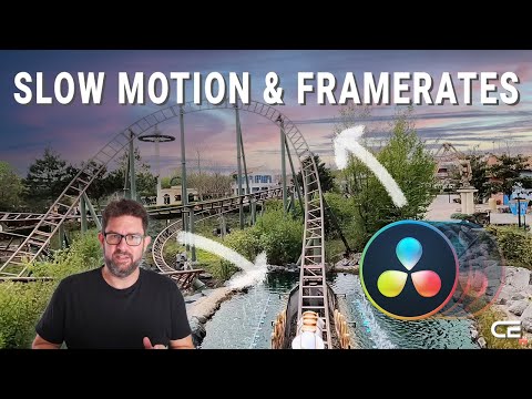 Slow Motion Editing & Framerates in Davinci Resolve 18.6 Easy Tutorial #davinciresolve #videoediting