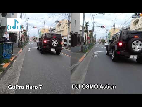 GoPro HERO7とOSMO Action ロードバイクで振動テスト