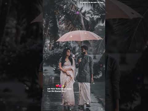 Baarish Ban Jaana Romantic Love Status ♥️ #Shorts #viral ❤️