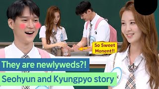 Seohyun ♥ Ko Kyung-pyo, embarrassed by the story of the newlyweds💐#SNSD