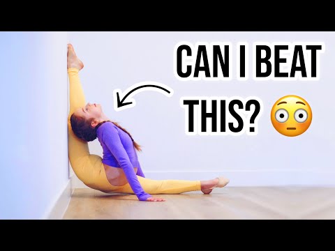 Attempting to Beat my FLEXIBILITY RECORDS ft/ Gymshark