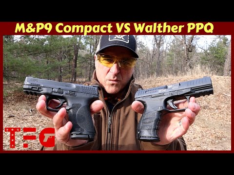 S&W M&P9 Compact VS Walther PPQ M2 - TheFirearmGuy