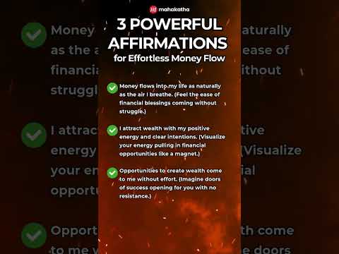 3 Affirmations for Effortless Money Flow