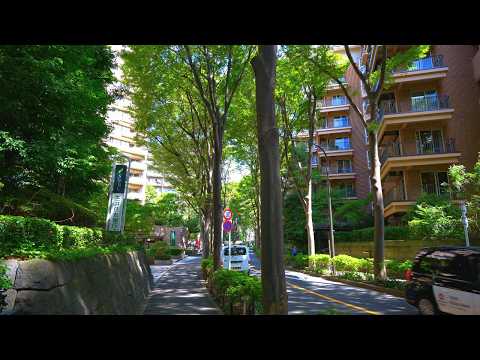 A walk starting from Hiroo Station [8K HDR] Tokyo