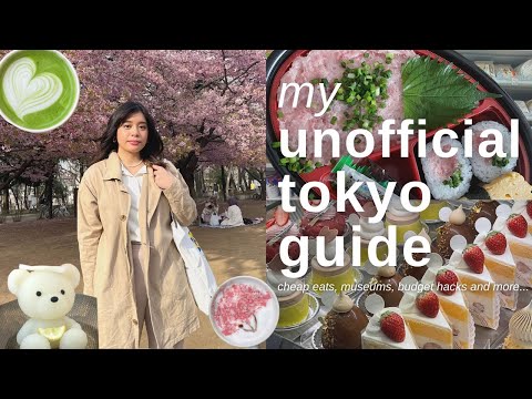 Tokyo Travel Guide 2024 | best cafes, museums, things to do 🇯🇵💕