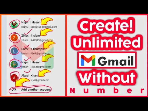 আনলিমিটেড জিমেইল খুলুন, নাম্বার ভেরিফিকেশন ছাড়াই! (নতুন পদ্ধতিতে)